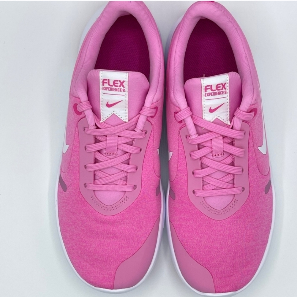 ❤NIKE flex experience RN psychic PINK Size 7.5 - Picture 4 of 12